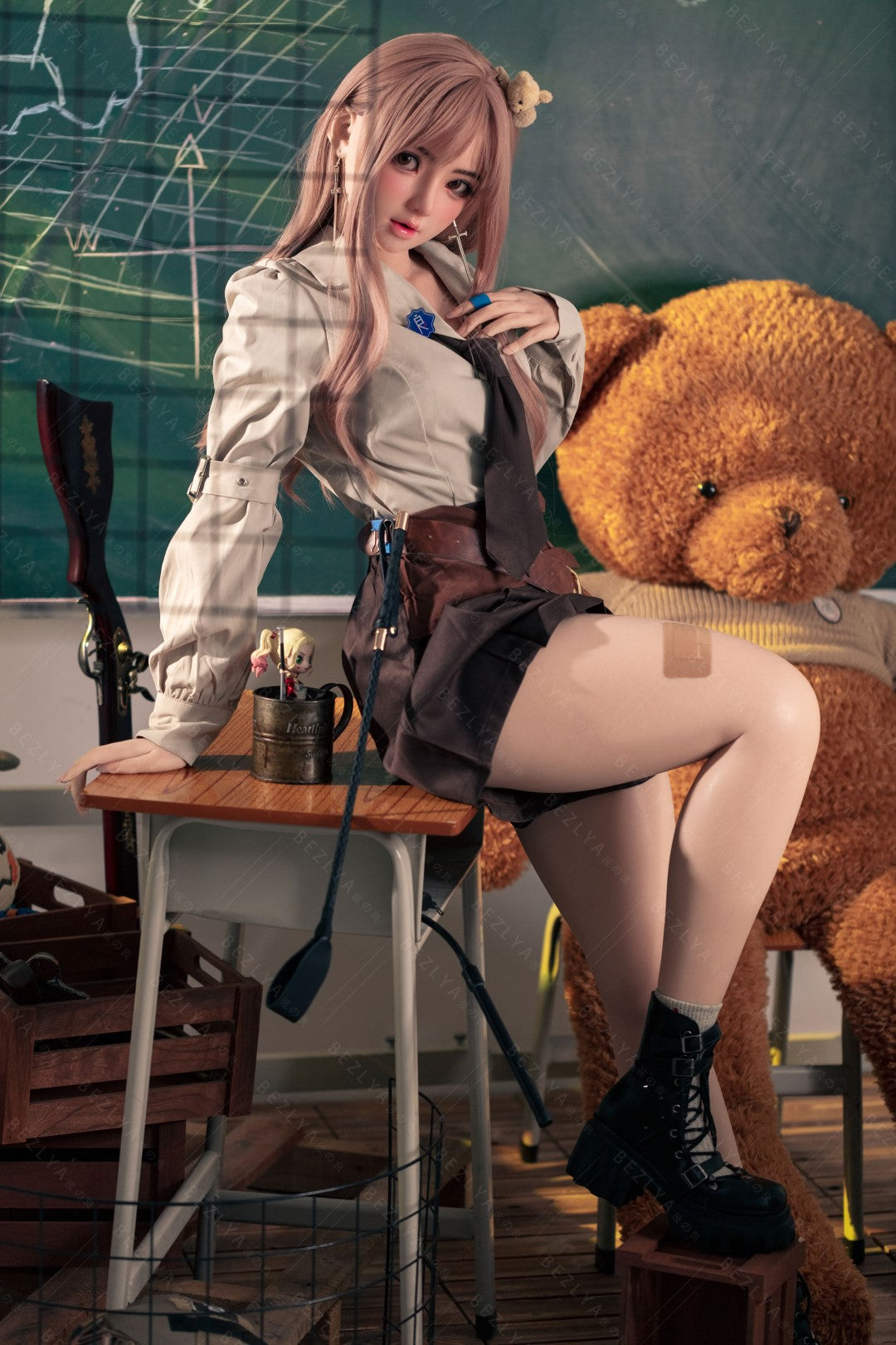 Bambola del sesso Convallaria (Bezlya Doll 155 cm Coppa B 2.1 Silicone)