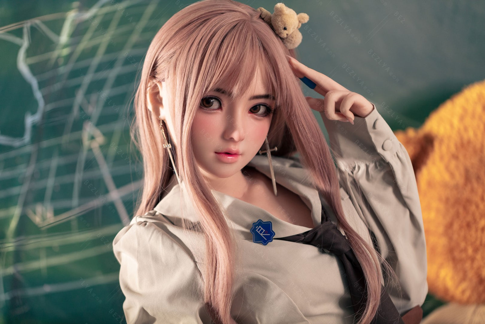 Bambola del sesso Convallaria (Bezlya Doll 155 cm Coppa B 2.1 Silicone)