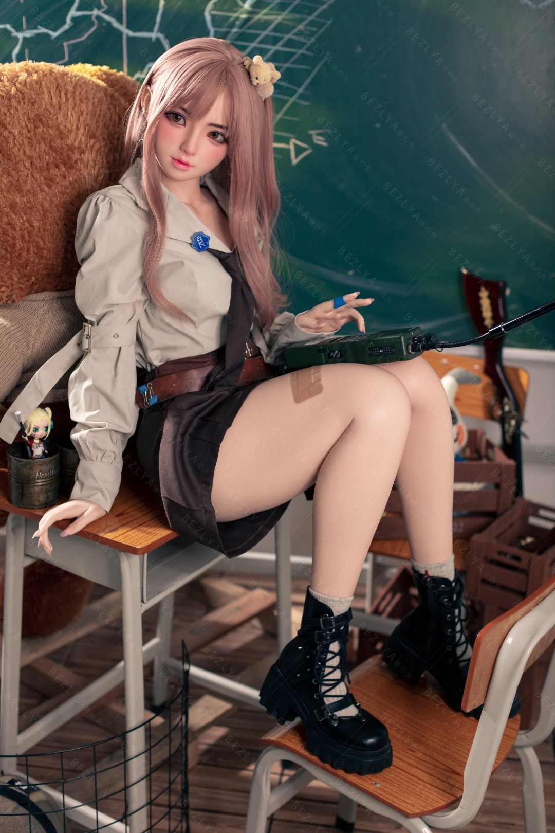 Bambola del sesso Convallaria (Bezlya Doll 155 cm Coppa B 2.1 Silicone)