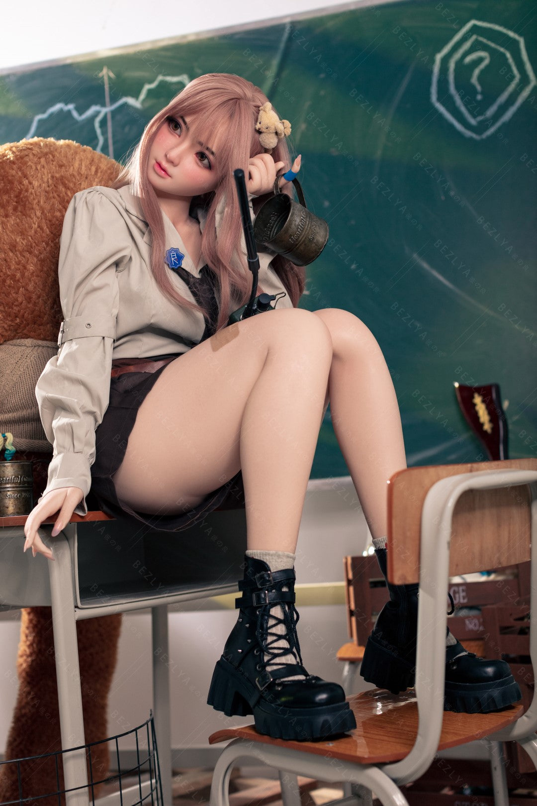 Bambola del sesso Convallaria (Bezlya Doll 155 cm Coppa B 2.1 Silicone)