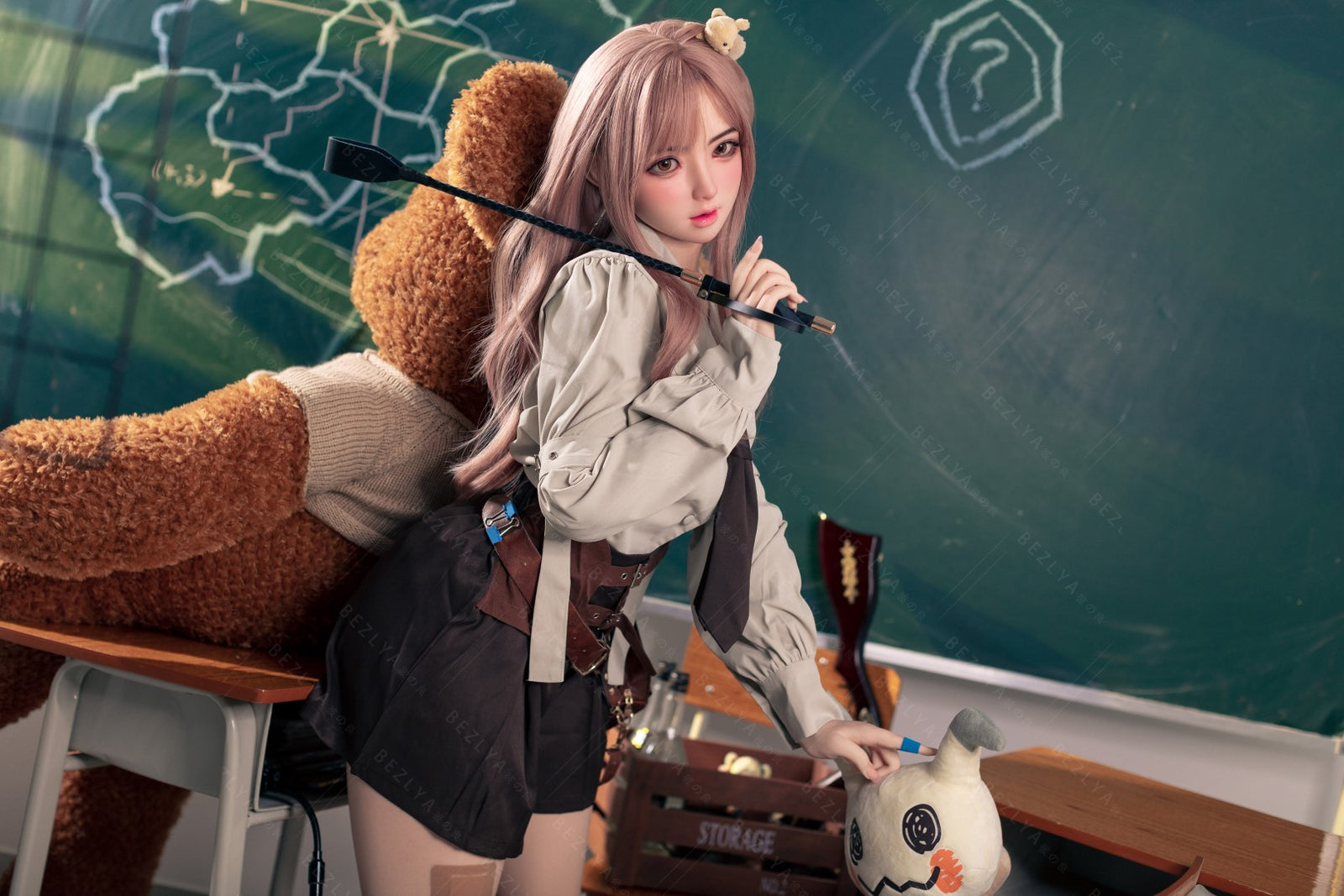 Bambola del sesso Convallaria (Bezlya Doll 155 cm Coppa B 2.1 Silicone)