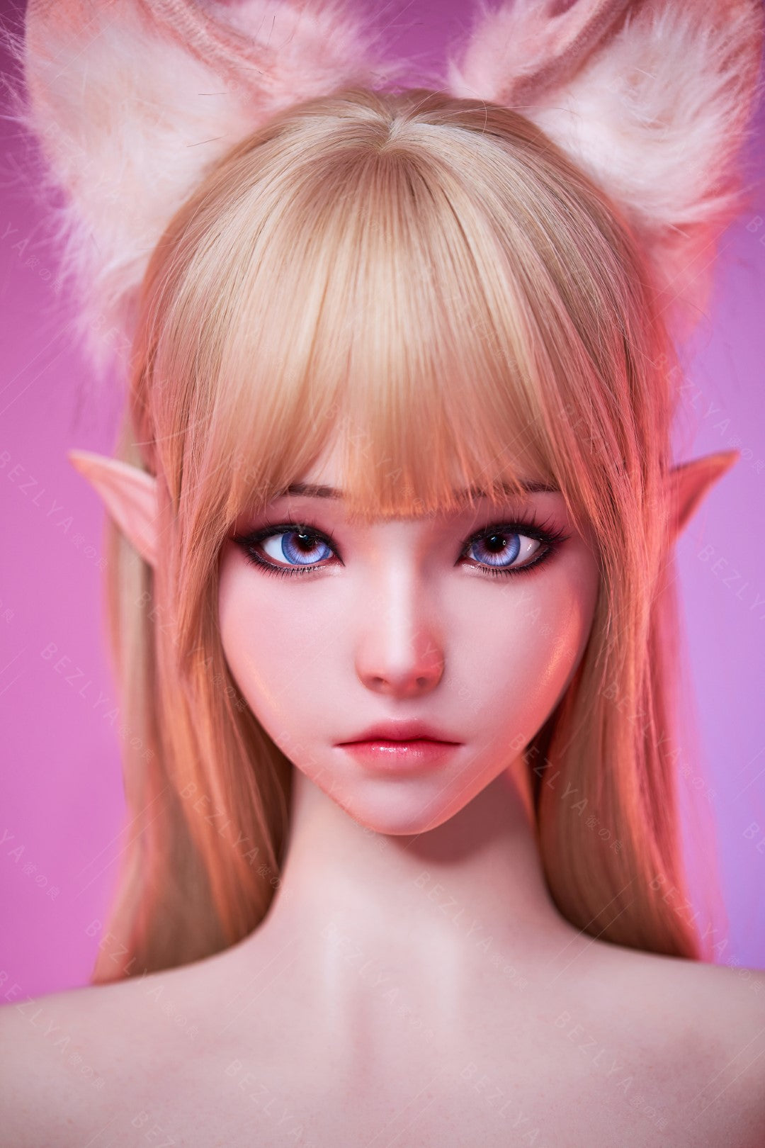 Calla bambola del sesso (Bezlya Doll 155 cm Coppa E 2.2CF Silicone)