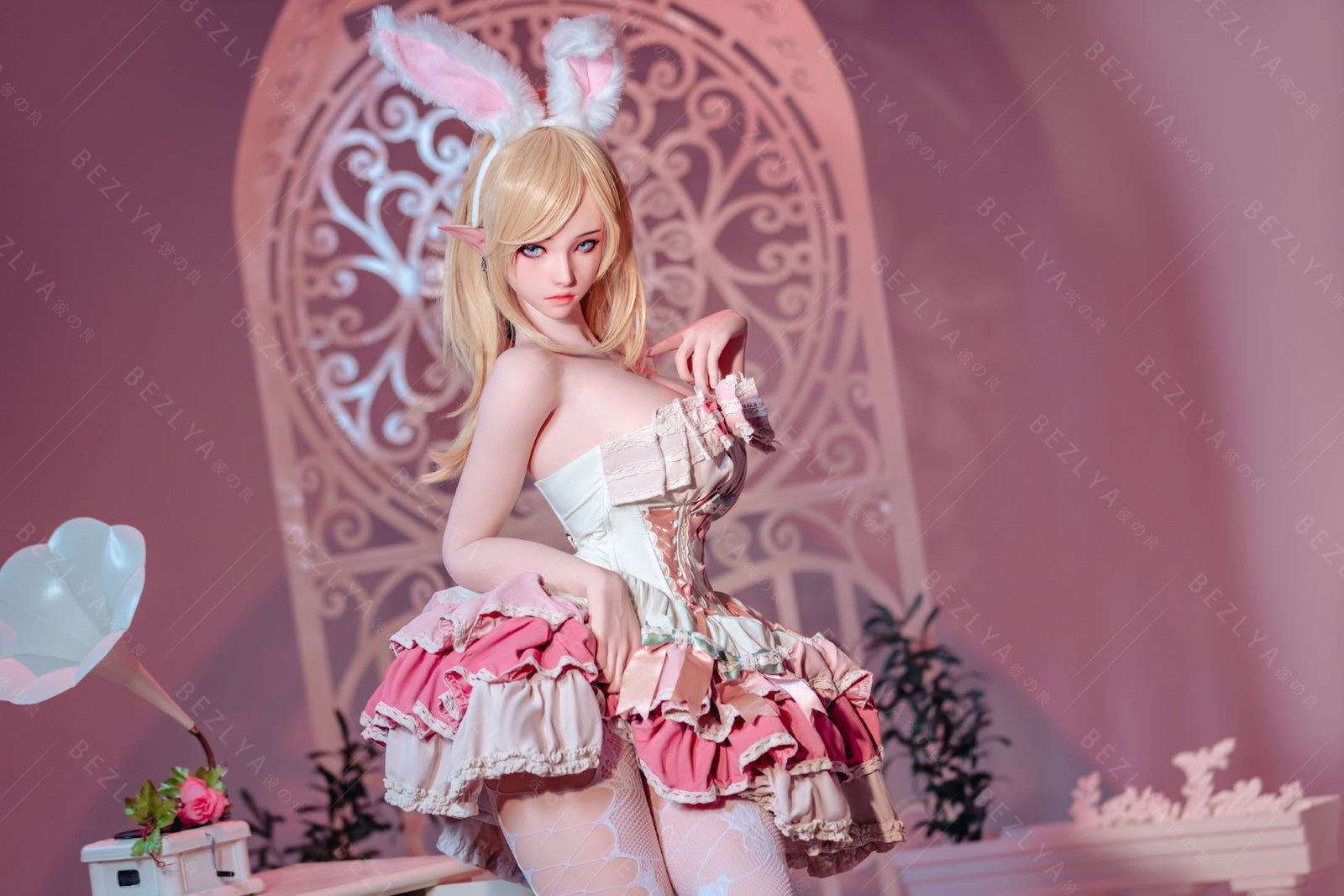 Calla bambola del sesso (Bezlya Doll 155 cm Coppa E 2.2CF Silicone)