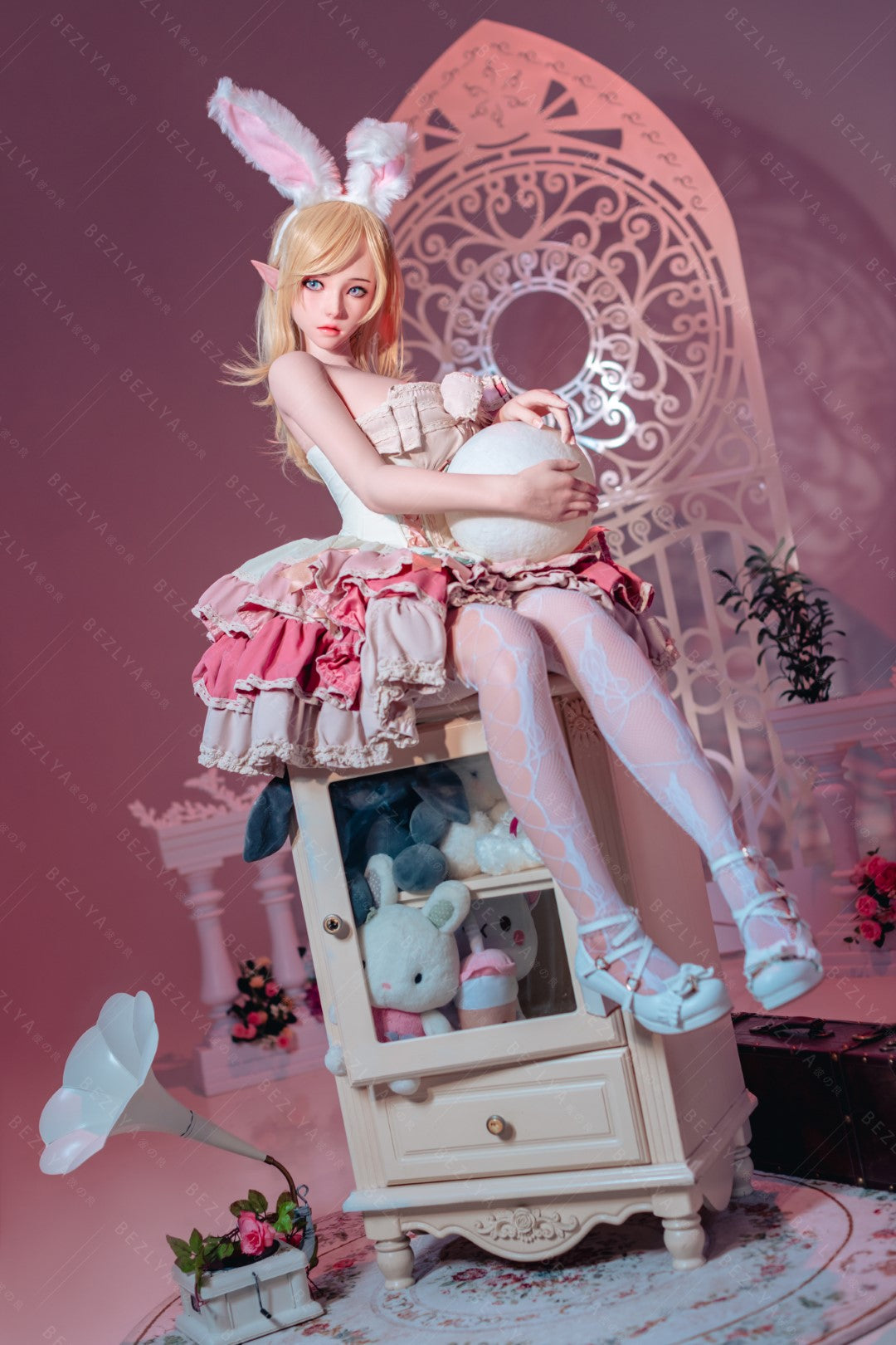 Calla bambola del sesso (Bezlya Doll 155 cm Coppa E 2.2CF Silicone)