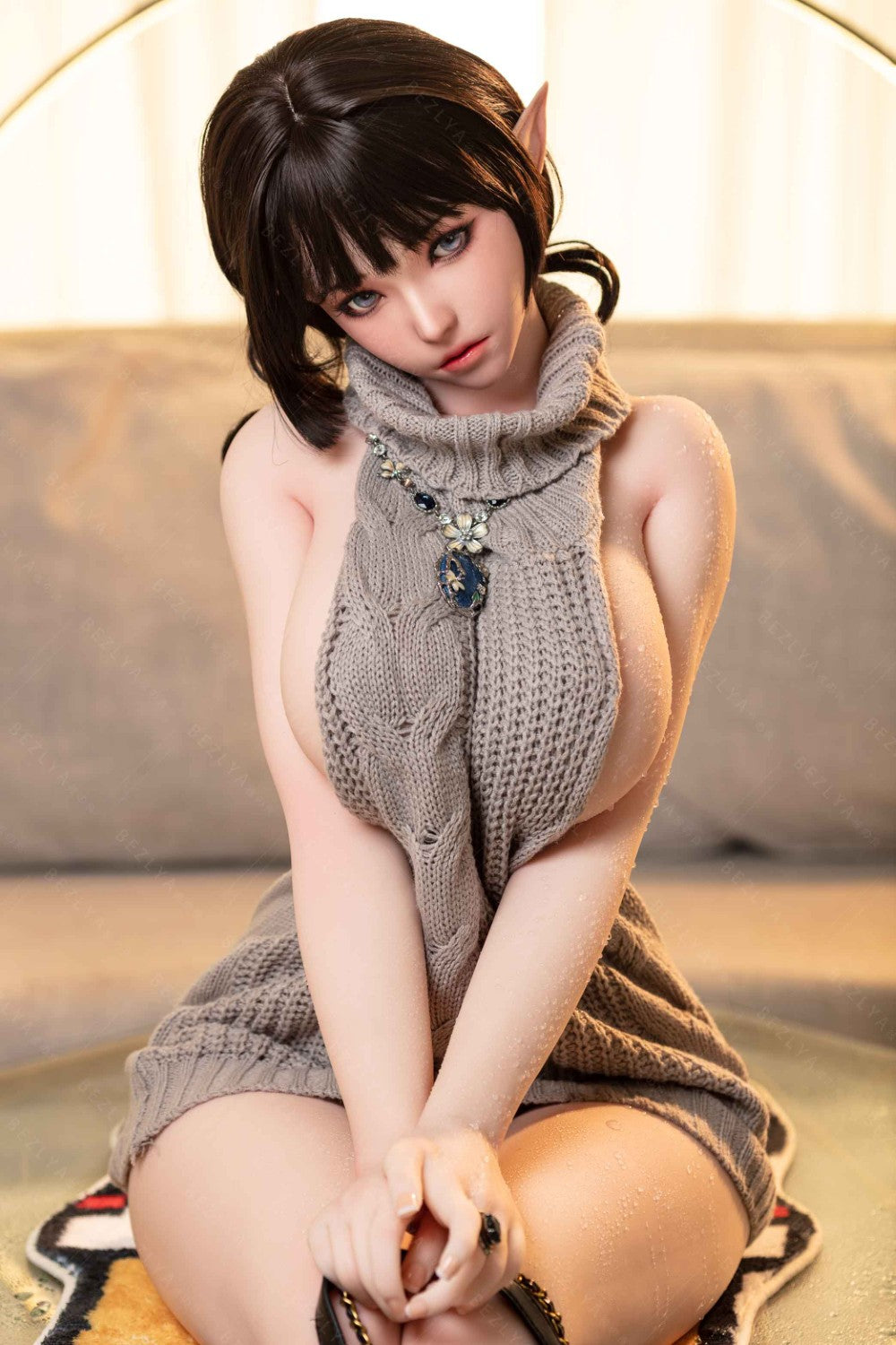 Calla poupée sexuelle (Bezlya Doll Bonnet F 155 cm 2.0 TPE+Silicone)