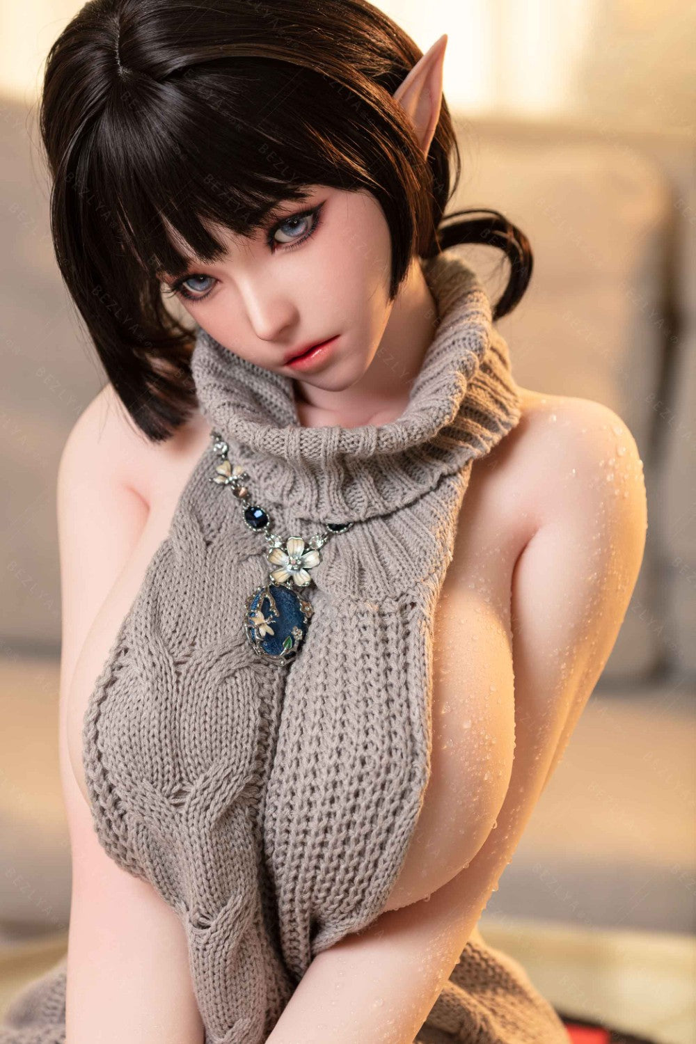 Calla poupée sexuelle (Bezlya Doll Bonnet F 155 cm 2.0 TPE+Silicone)