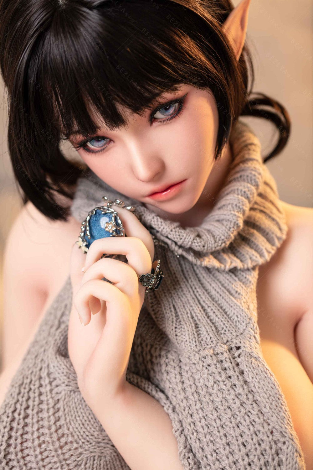 Calla poupée sexuelle (Bezlya Doll Bonnet F 155 cm 2.0 TPE+Silicone)