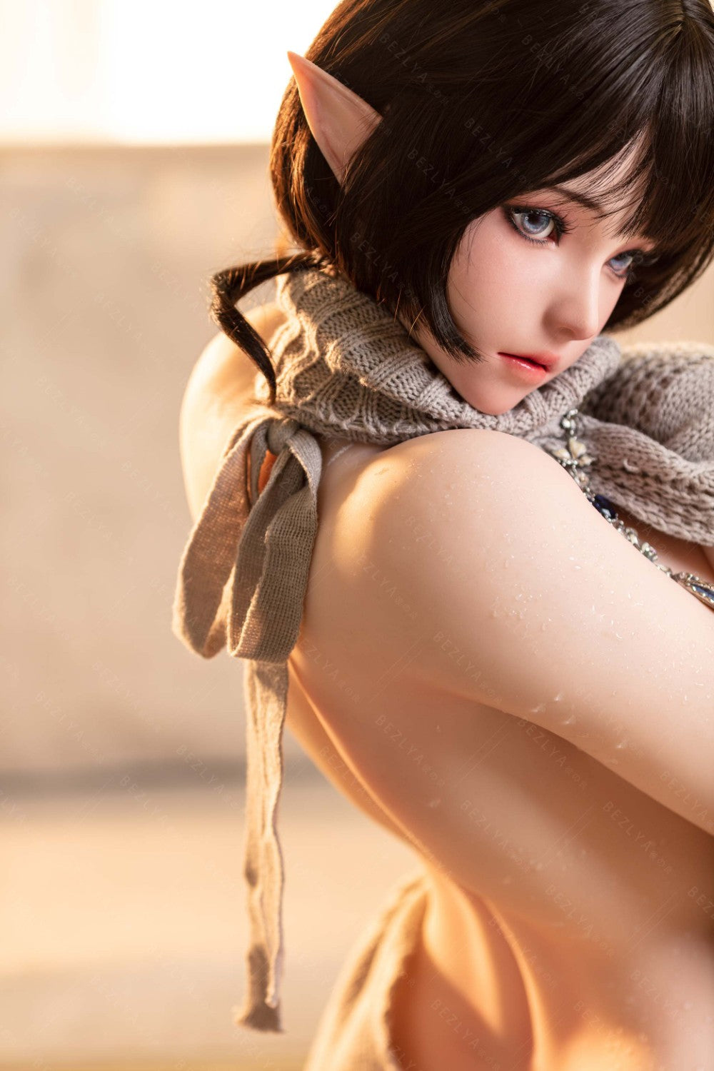 Calla poupée sexuelle (Bezlya Doll Bonnet F 155 cm 2.0 TPE+Silicone)