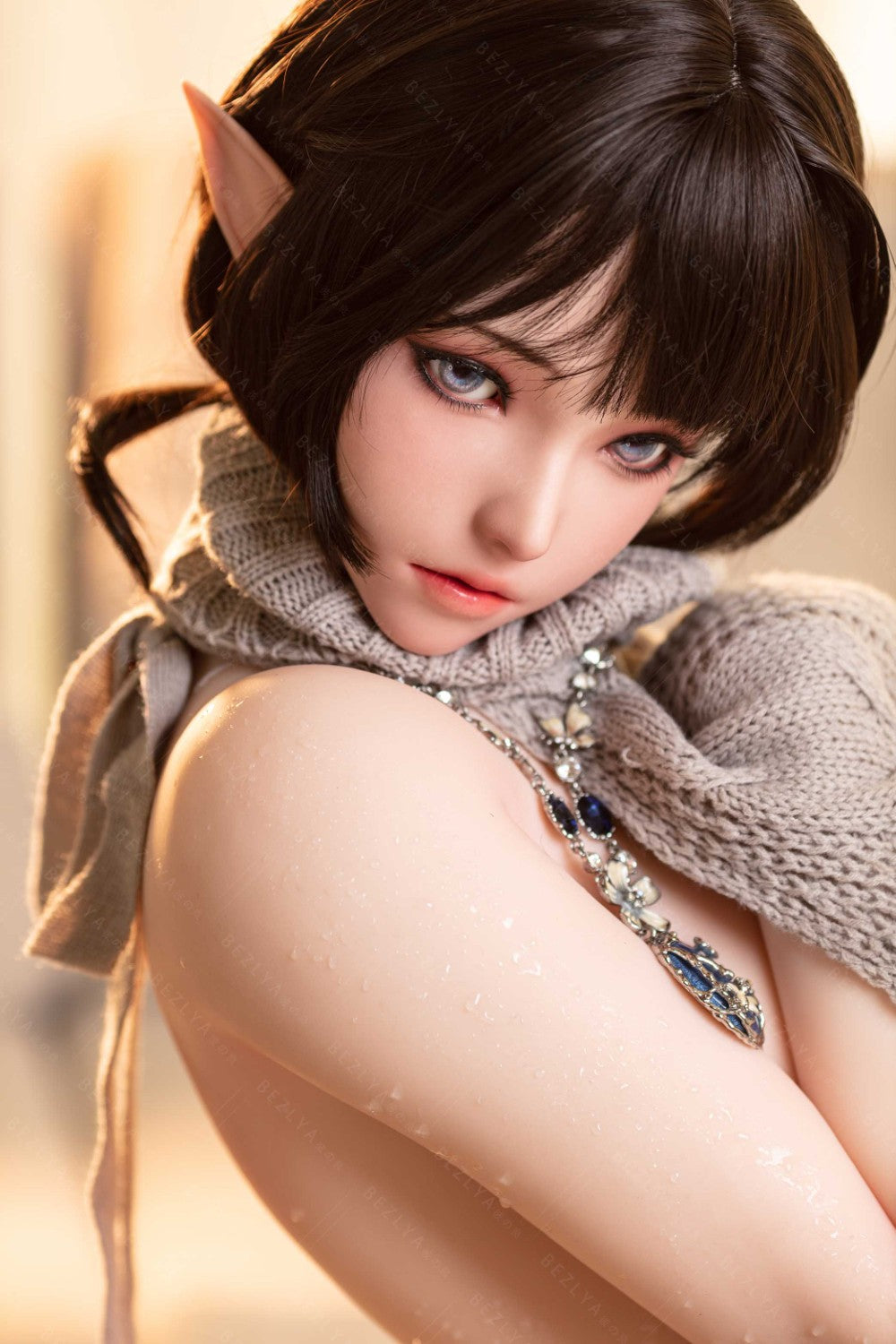 Calla poupée sexuelle (Bezlya Doll Bonnet F 155 cm 2.0 TPE+Silicone)