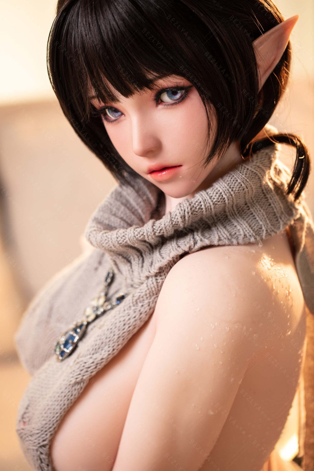 Calla poupée sexuelle (Bezlya Doll Bonnet F 155 cm 2.0 TPE+Silicone)