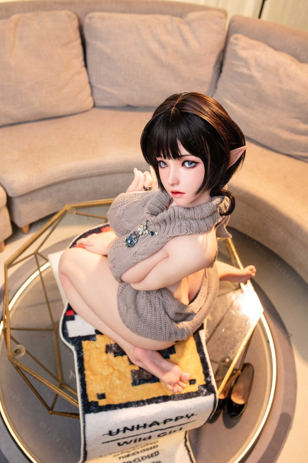 Calla poupée sexuelle (Bezlya Doll Bonnet F 155 cm 2.0 TPE+Silicone)