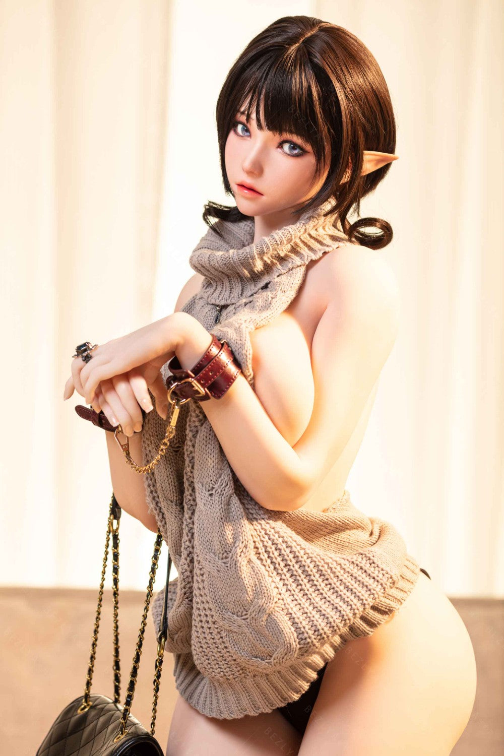 Calla poupée sexuelle (Bezlya Doll Bonnet F 155 cm 2.0 TPE+Silicone)