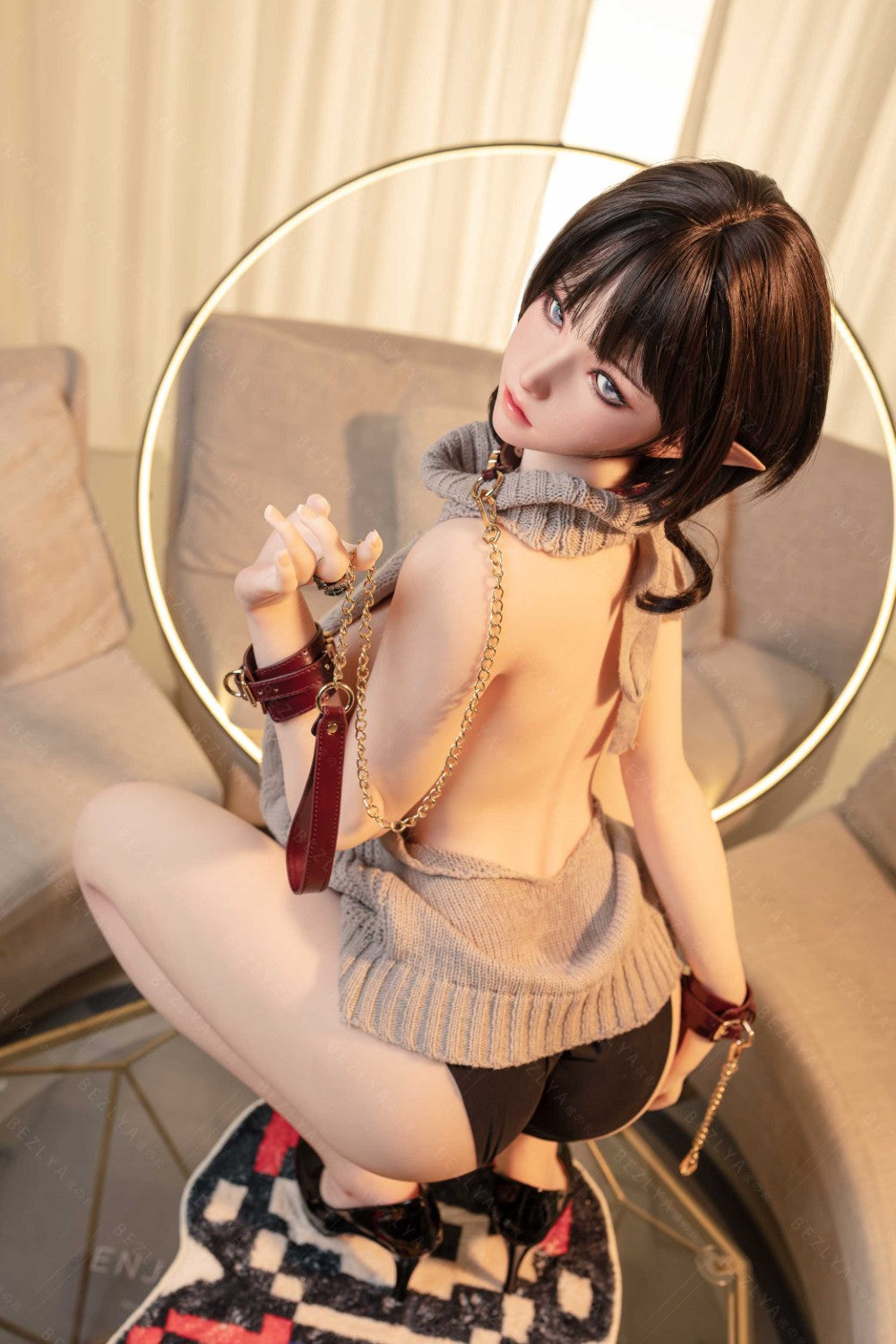 Calla poupée sexuelle (Bezlya Doll Bonnet F 155 cm 2.0 TPE+Silicone)