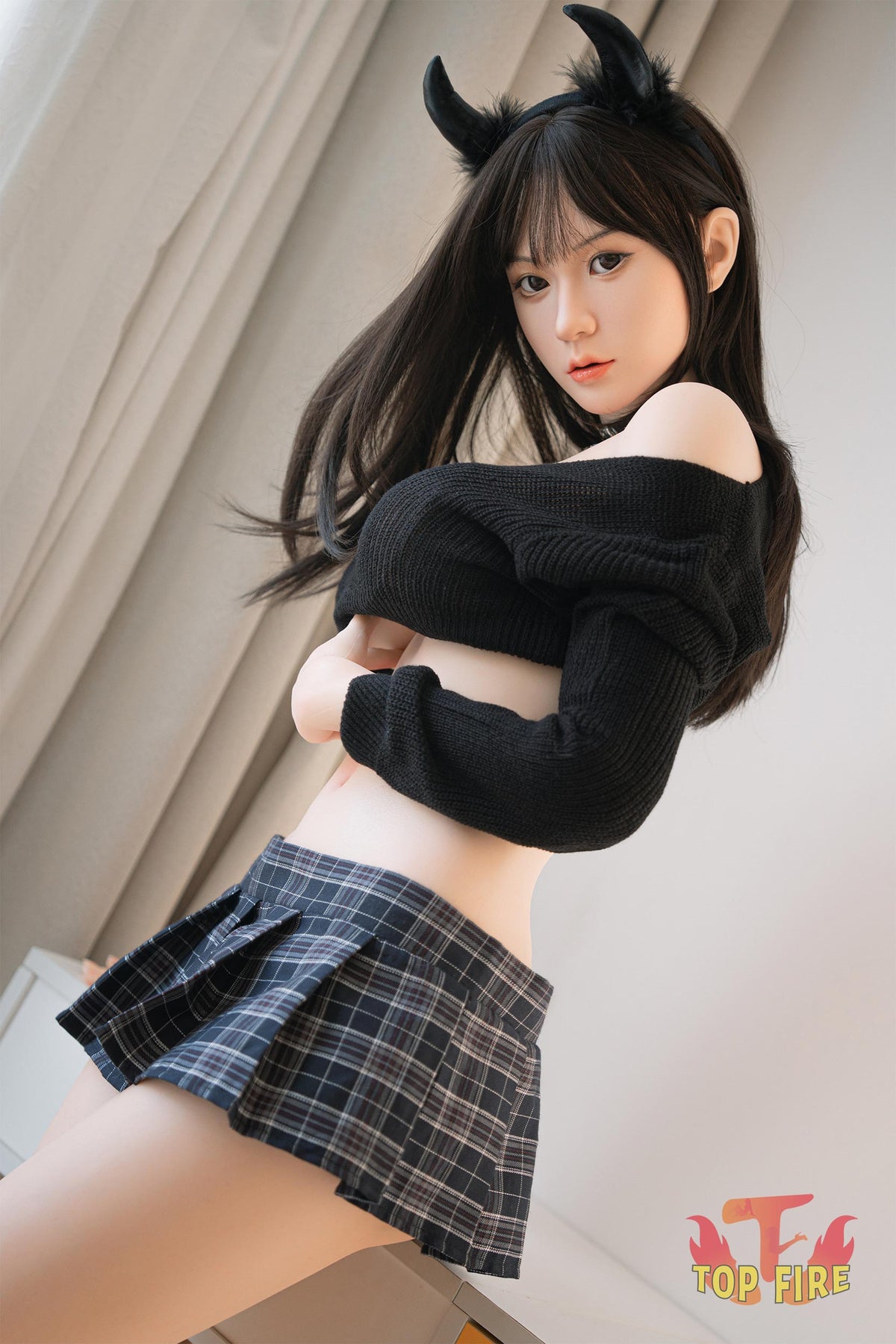 Ann bambola del sesso (Top Fire Doll 158 cm D tazza T10 Silicone)