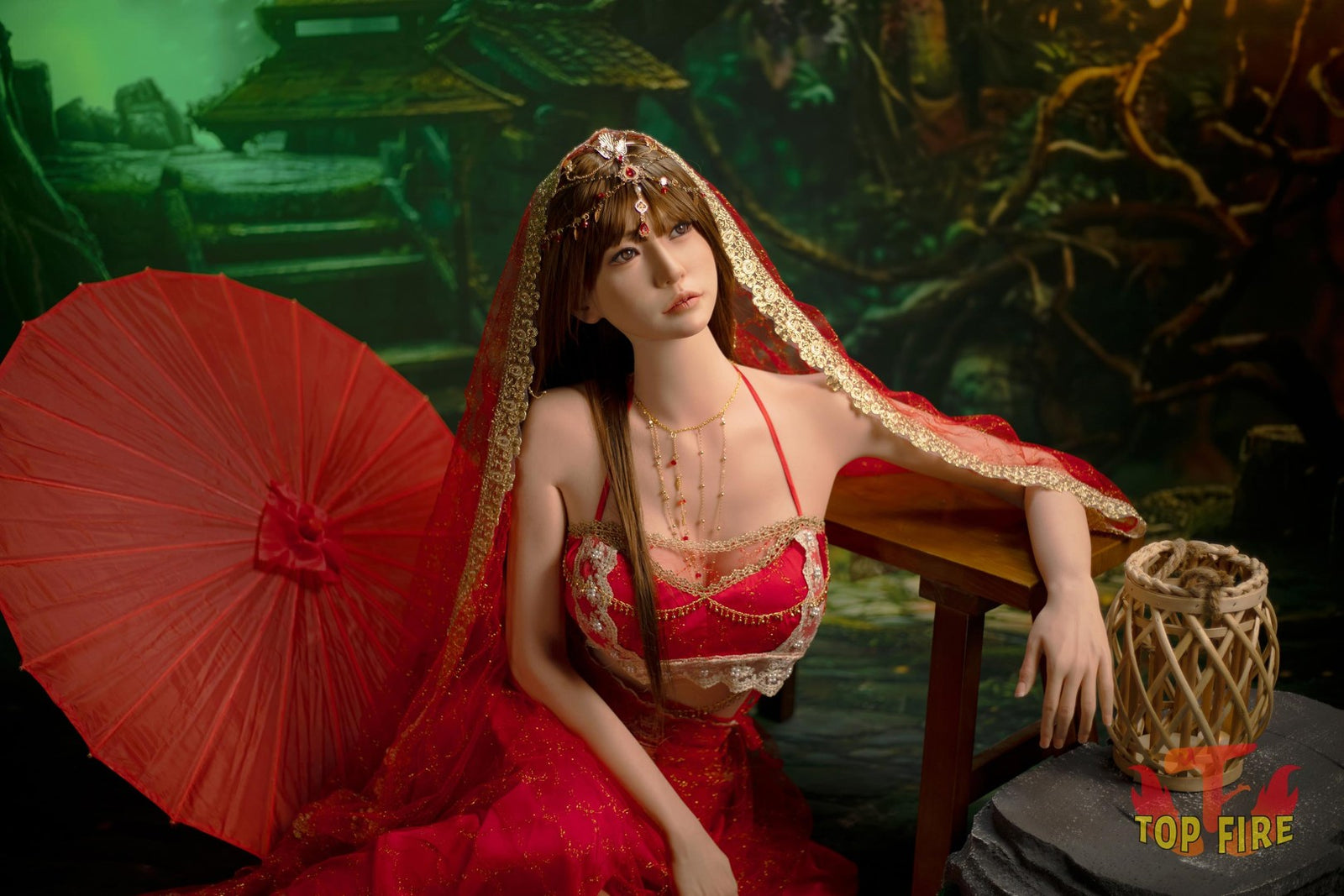 Jing poupée sexuelle (Top Fire Doll 170 cm E-cup T65 Silicone)