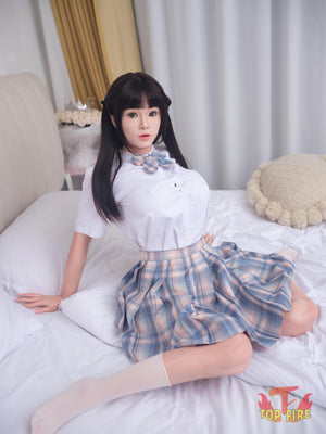 Sharon poupée sexuelle (Top Fire Doll 158cm D-Kupa T28 Silicone)