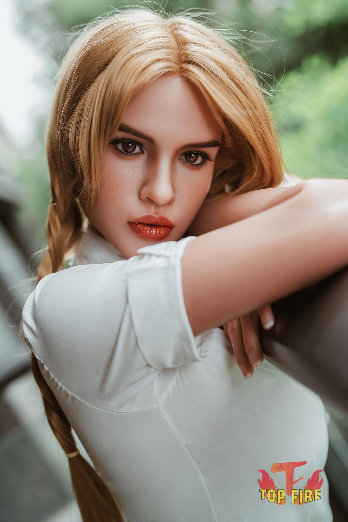 Chloe bambola del sesso (Top Fire Doll 170 cm Coppa E T24 Silicone)