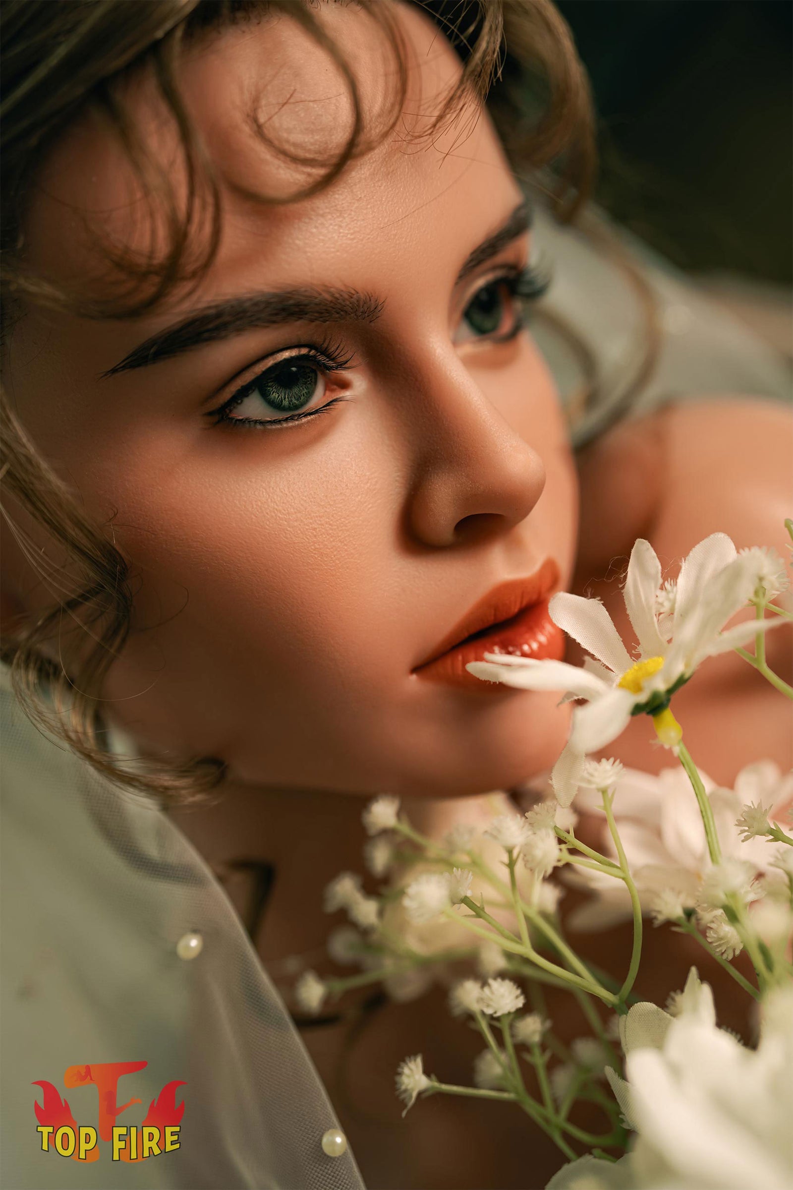 Casey bambola del sesso (Top Fire Doll 158 cm Coppa D T41 Silicone)