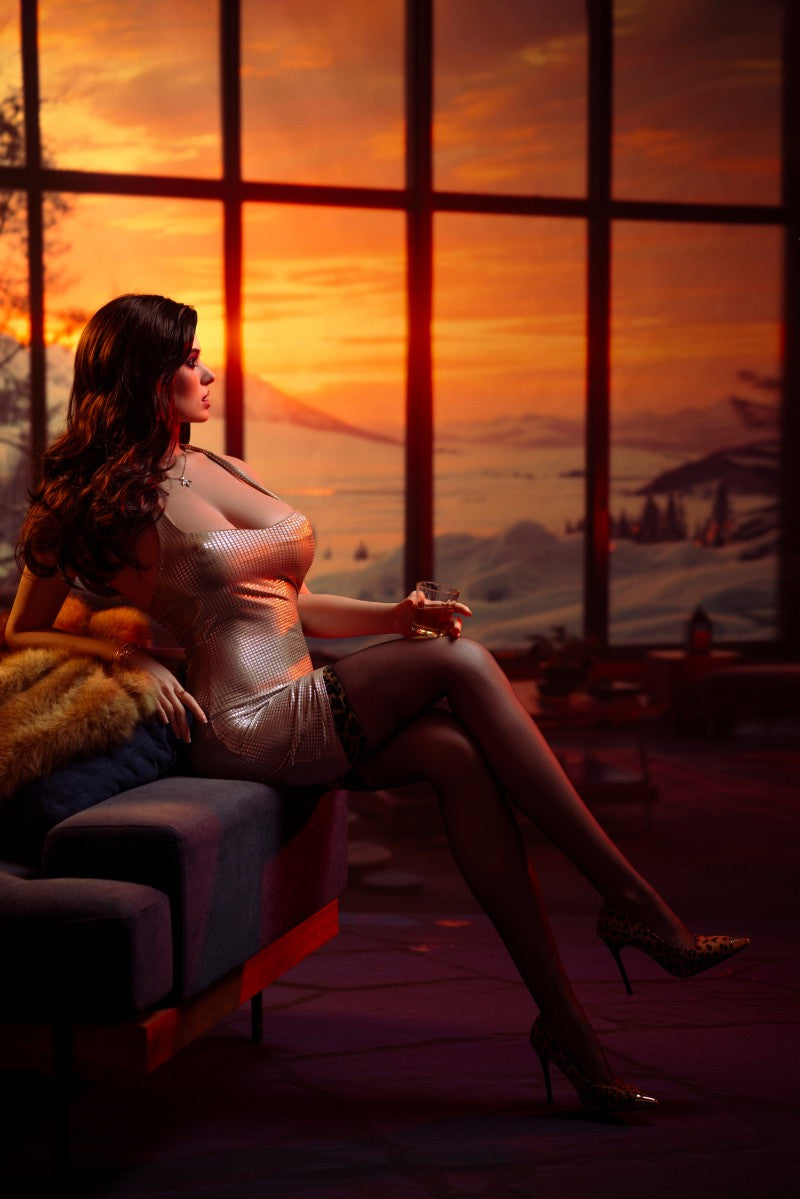 Bella bambola del sesso (Top Fire Doll Coppa G da 174 cm (T61 in silicone)