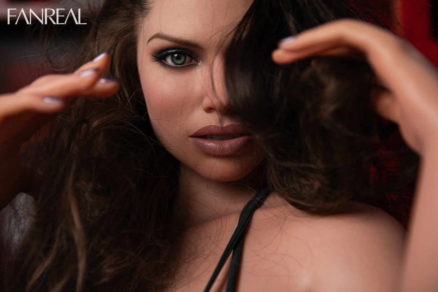 Torse de Kelly poupée sexuelle (FanReal Doll 95 cm G-cup Silicone)