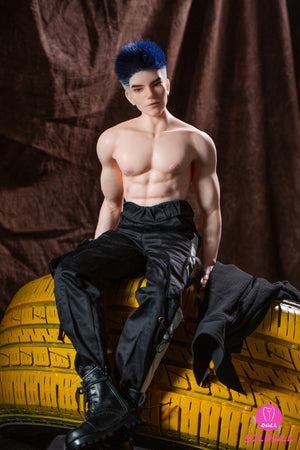 Paul maschio sesso bambola (YJL Doll 62 cm MD015 Silicone)