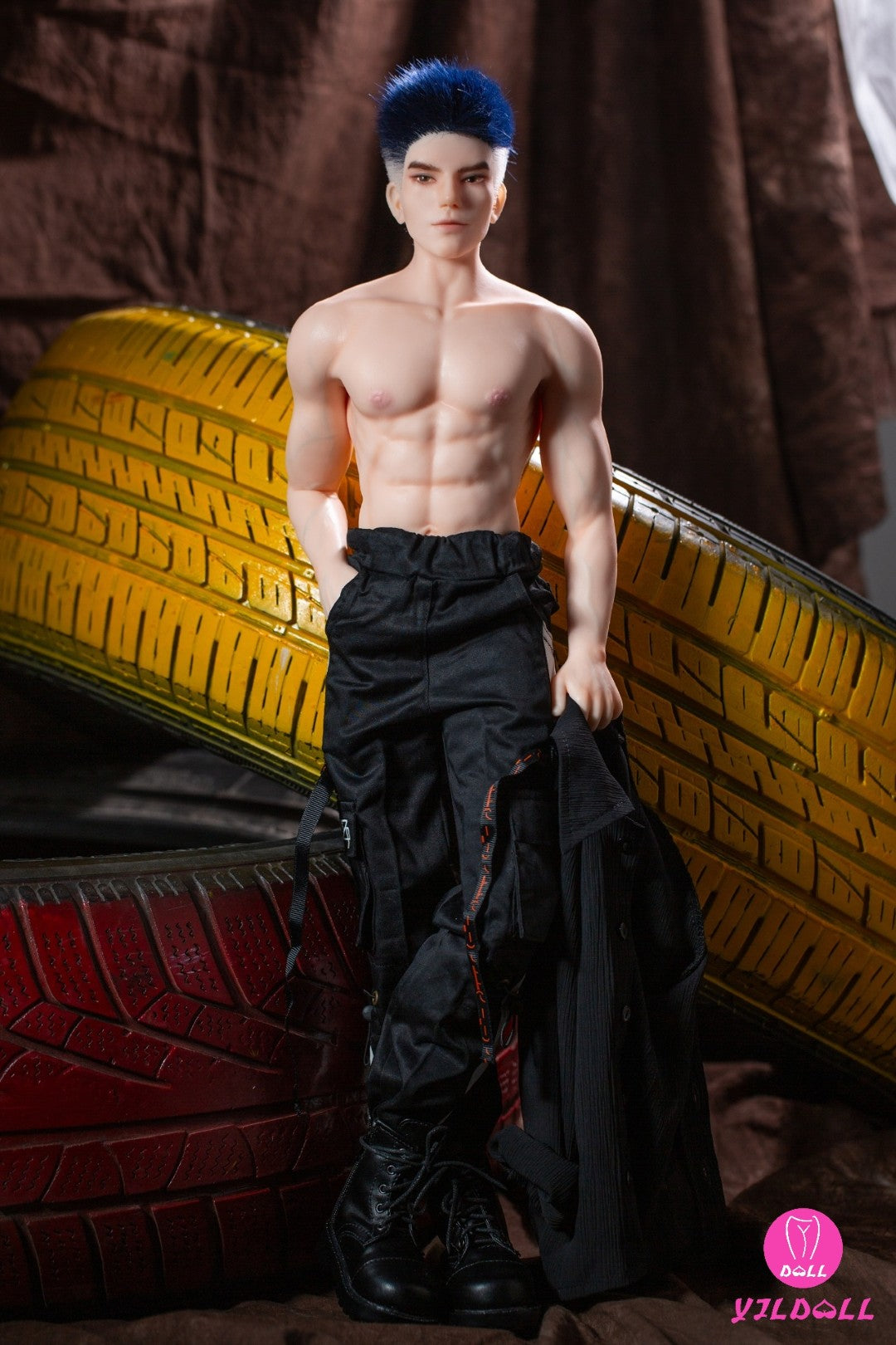 Paul bambola del sesso maschile (YJL Doll 62 cm MD015 Silicone)