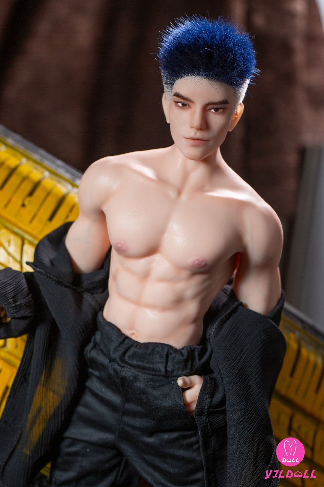 Paul bambola del sesso maschile (YJL Doll 62 cm MD015 Silicone)