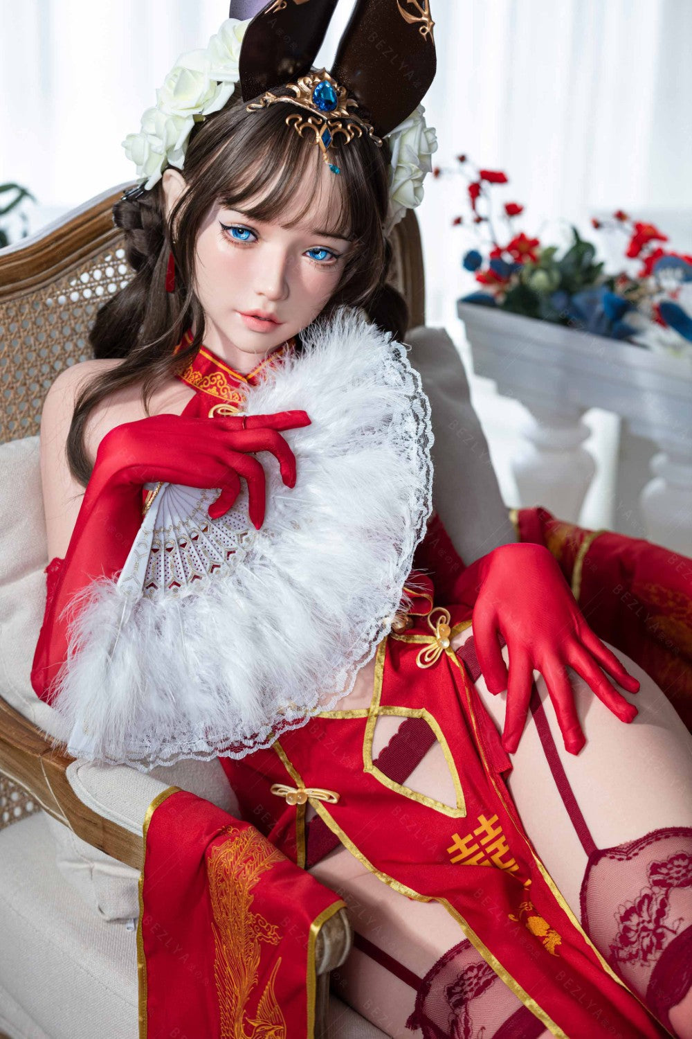 Mandradore poupée sexuelle (Bezlya Doll 155 cm bonnet B 2.1 Silicone)