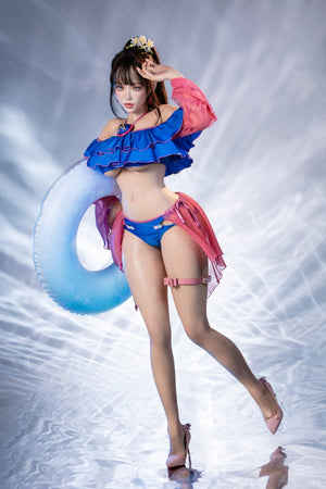 Nymphaea poupée sexuelle (Bezlya Doll 155 cm e-tobe 2.2cf Silicone)