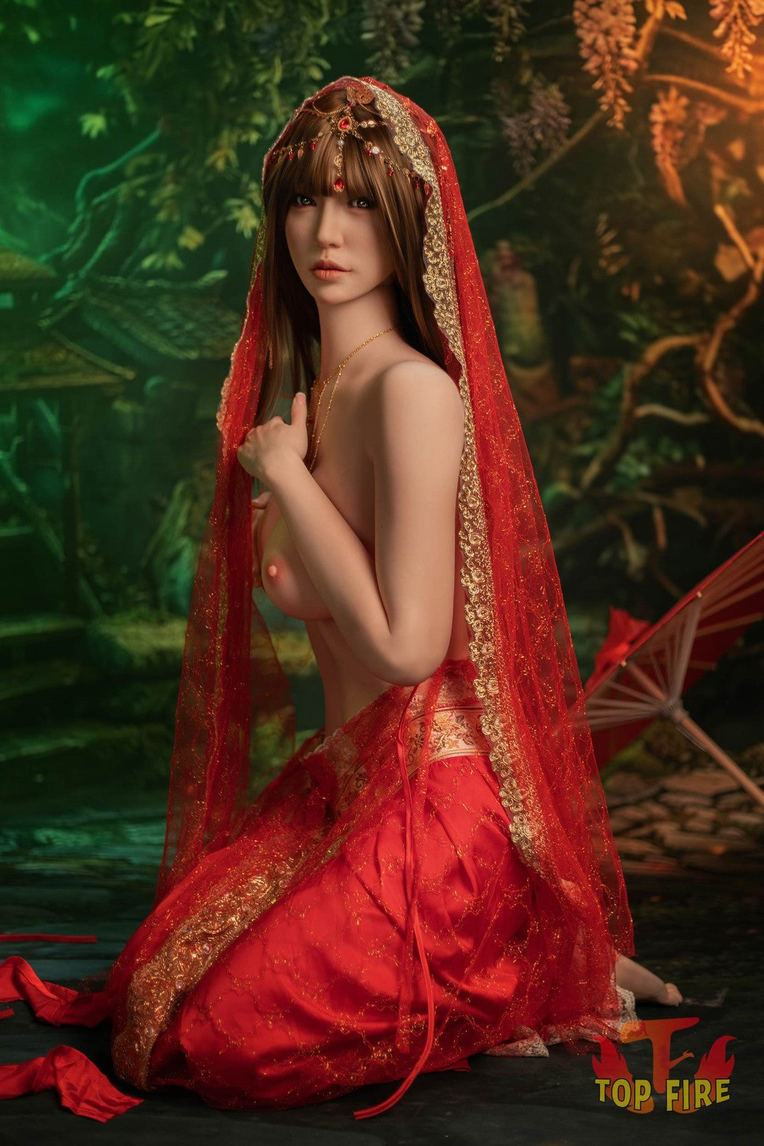 Jing poupée sexuelle (Top Fire Doll 170 cm E-cup T65 Silicone)