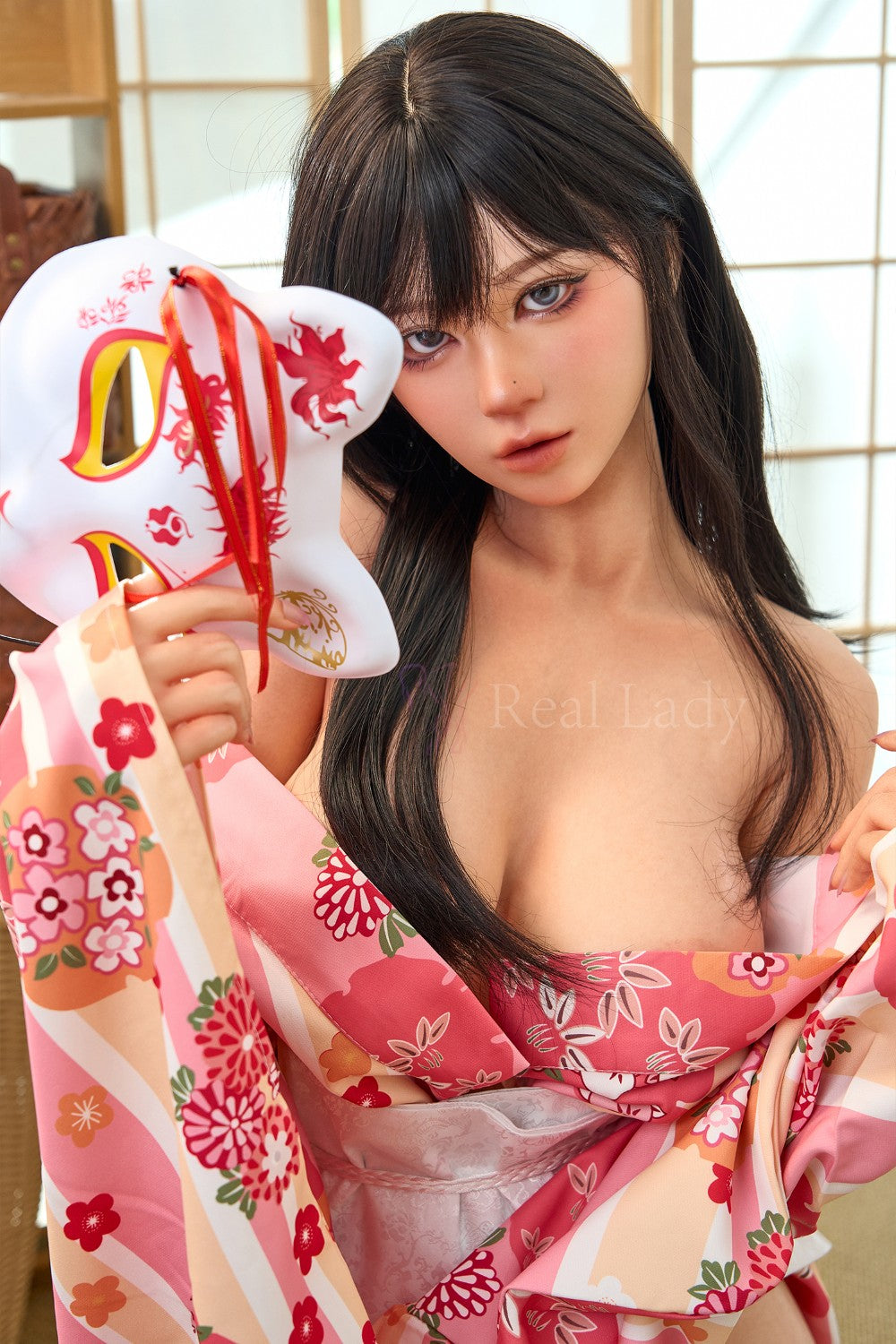 Bambola del sesso Kagura (Real Lady 150 cm Coppa F T6 in silicone)