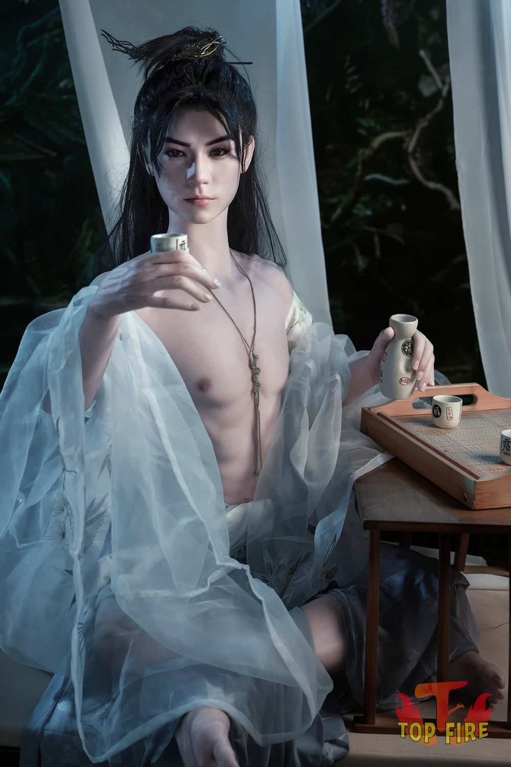 Max Manlig Sexdocka (Top Fire Doll 173cm T70 Silikon)