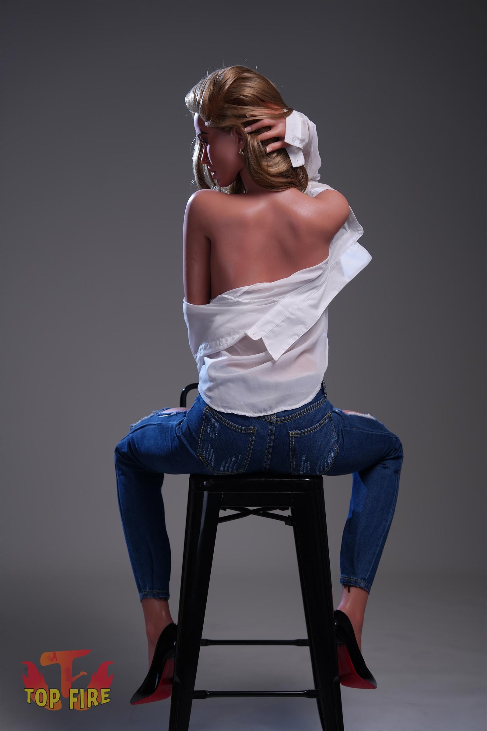 Suzanne poupée sexuelle (Top Fire Doll 170 cm E-cup T17 Silicone)