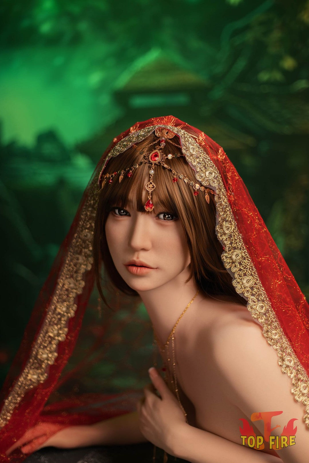 Jing poupée sexuelle (Top Fire Doll 170 cm E-cup T65 Silicone)