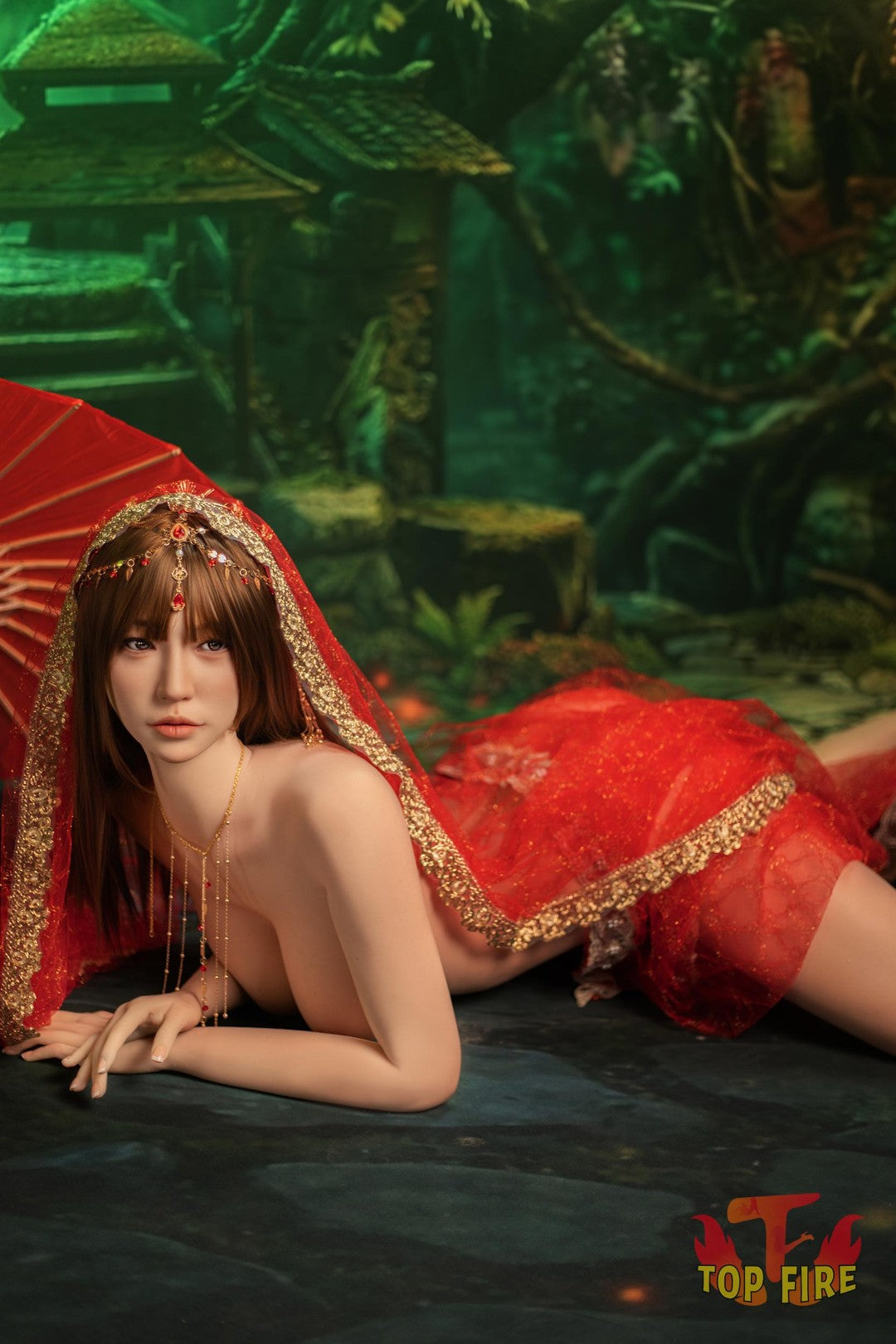 Jing poupée sexuelle (Top Fire Doll 170 cm E-cup T65 Silicone)