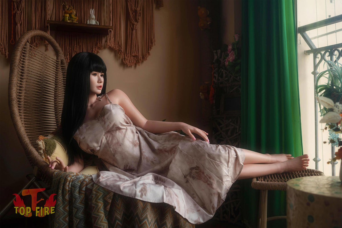 Bambola del sesso rosa (Top Fire Doll 158 cm Coppa D T30 Silicone)