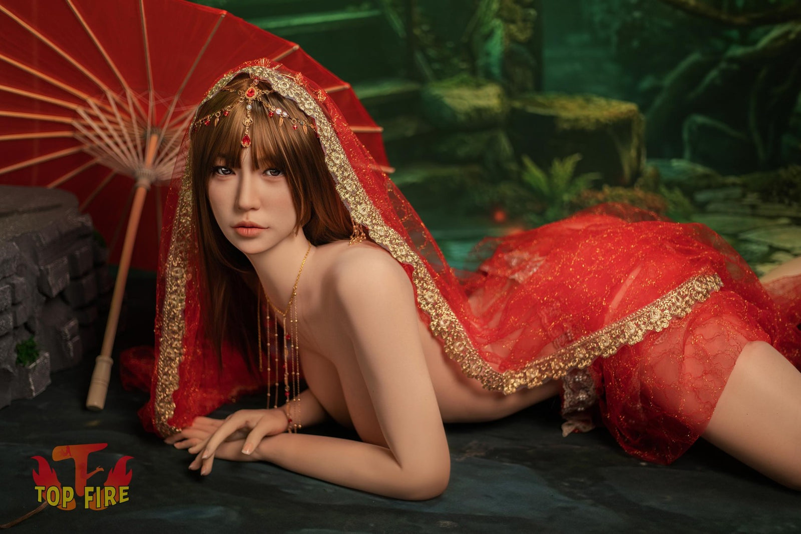 Jing poupée sexuelle (Top Fire Doll 170 cm E-cup T65 Silicone)