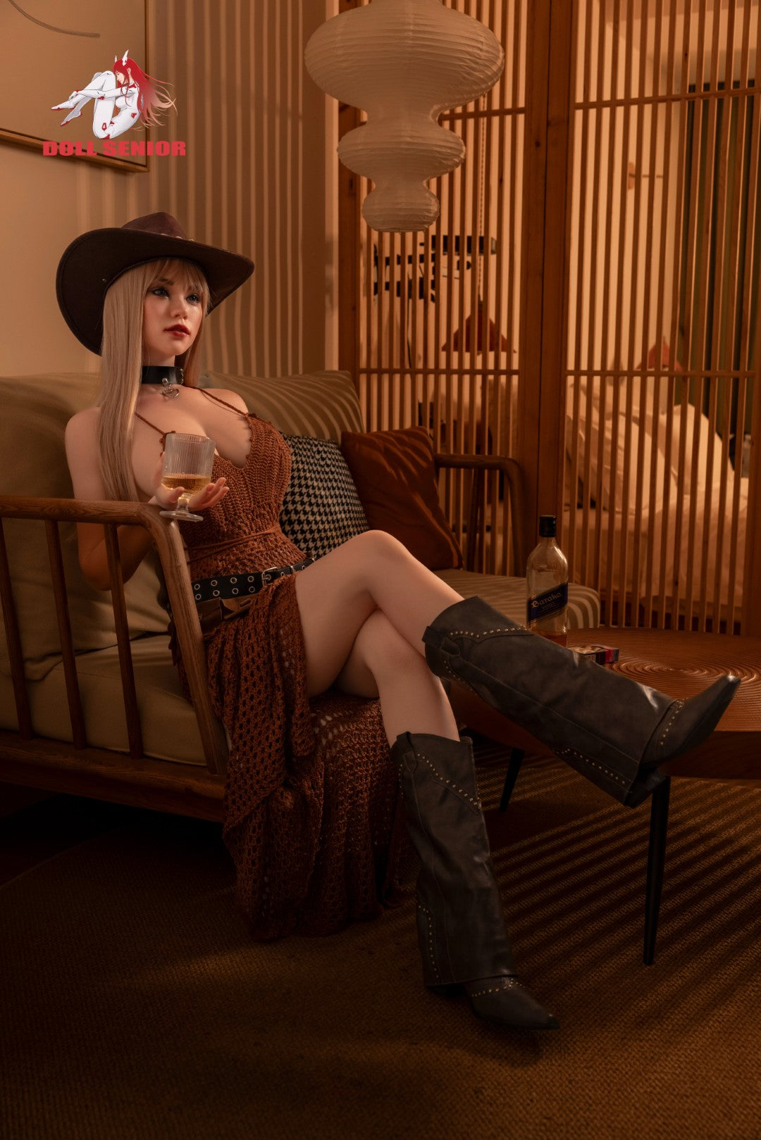 Bonnie bambola del sesso (Doll Senior Coppa E da 163 cm #W02 in silicone)