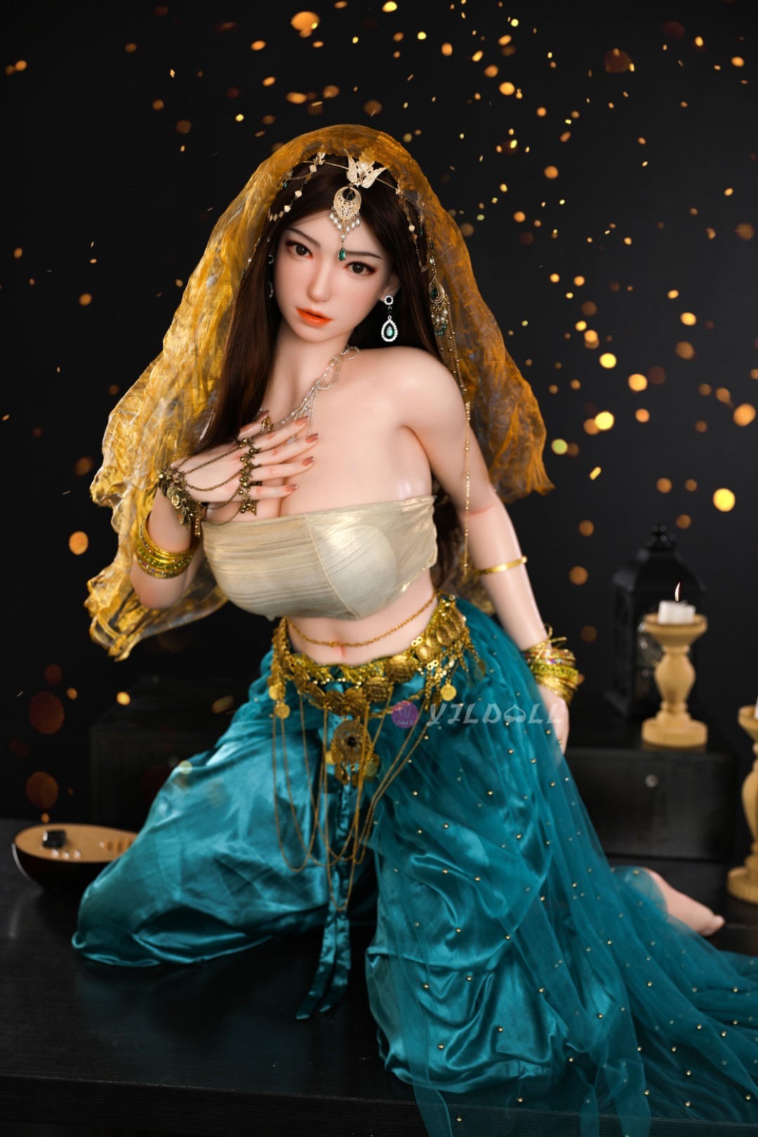 Jiya bambola del sesso (YJL Doll Coppa F da 163 cm n. 822 in silicone)