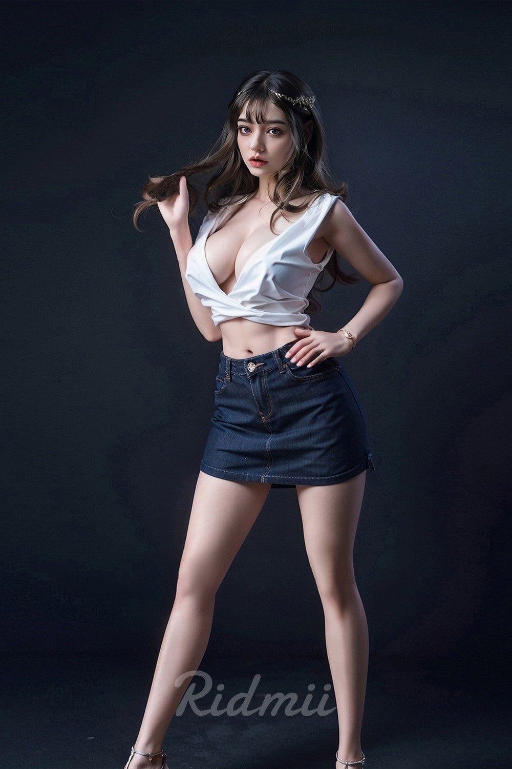 Miranda poupée sexuelle (Ridmii Doll 169cm E-Cup TPE + Silicone)