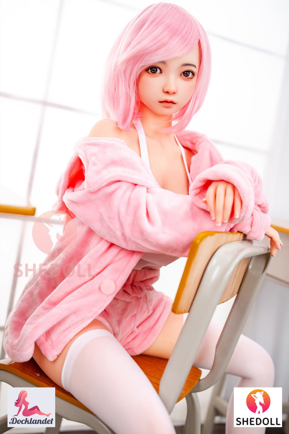 Sablonneux poupée sexuelle (SHEDOLL Bonnet D 148 cm #SH013 TPE+Silicone)