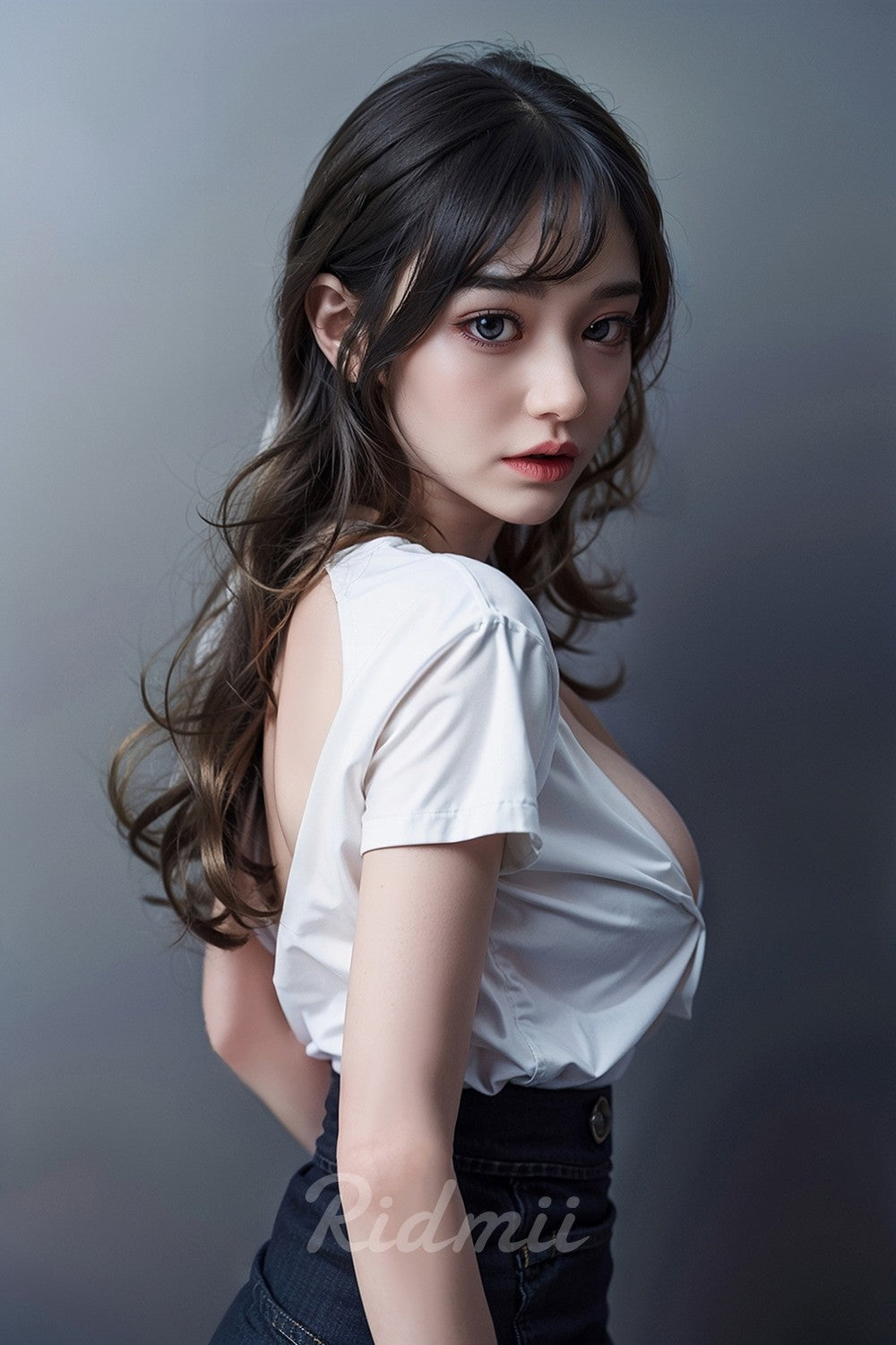 Miranda poupée sexuelle (Ridmii Doll 169cm E-Cup TPE + Silicone)