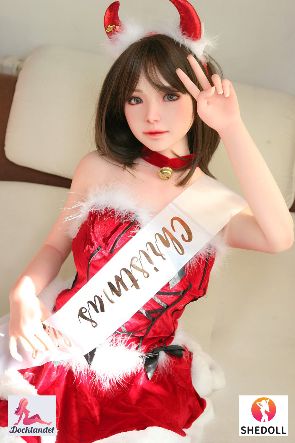 Jenny poupée sexuelle (SHEDOLL Bonnet D 148 cm #SH026 TPE+Silicone)