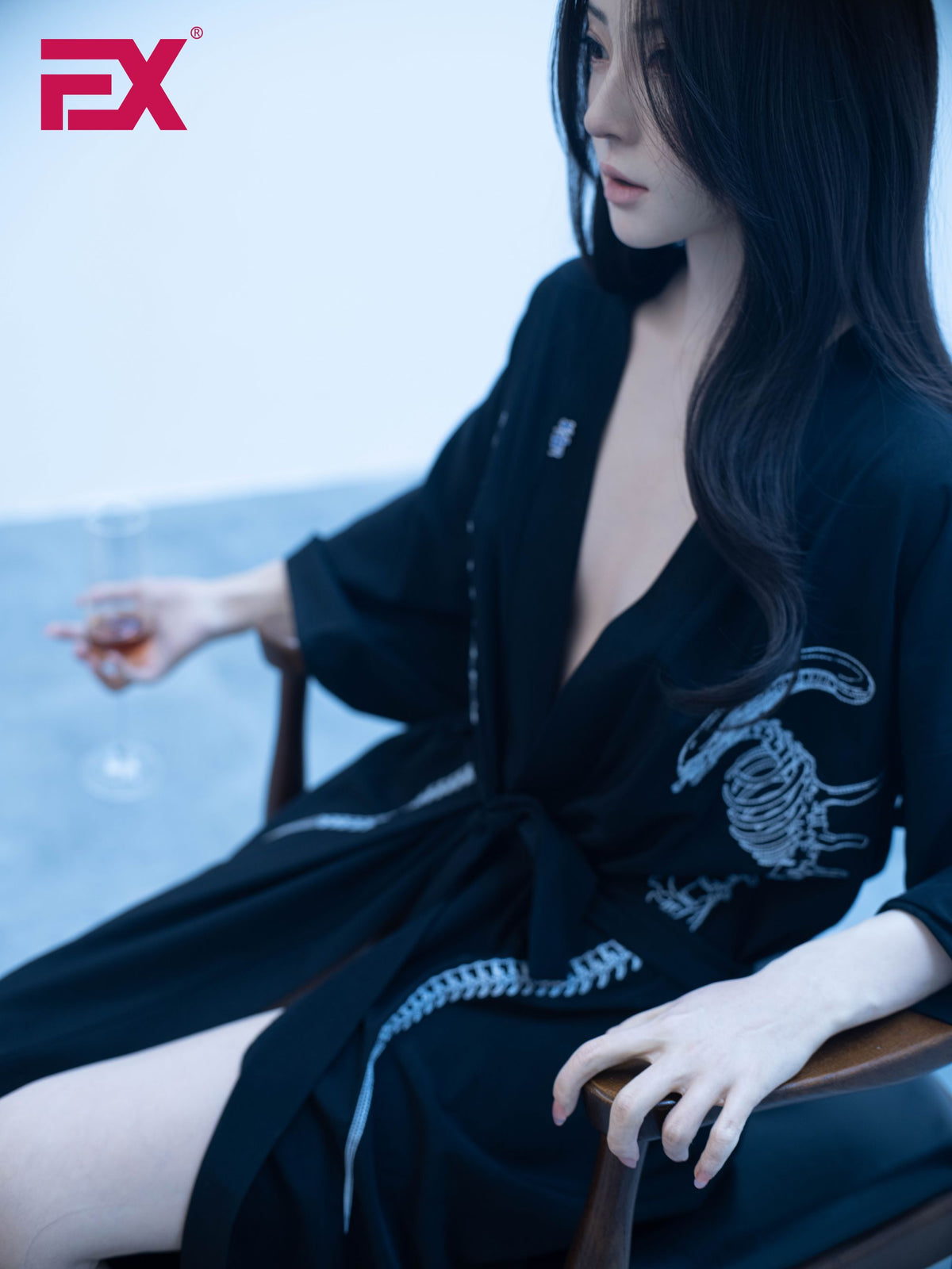 Jie Clone bambola del sesso (EXDoll 166 cm Coppa B #Exclone Silicone)