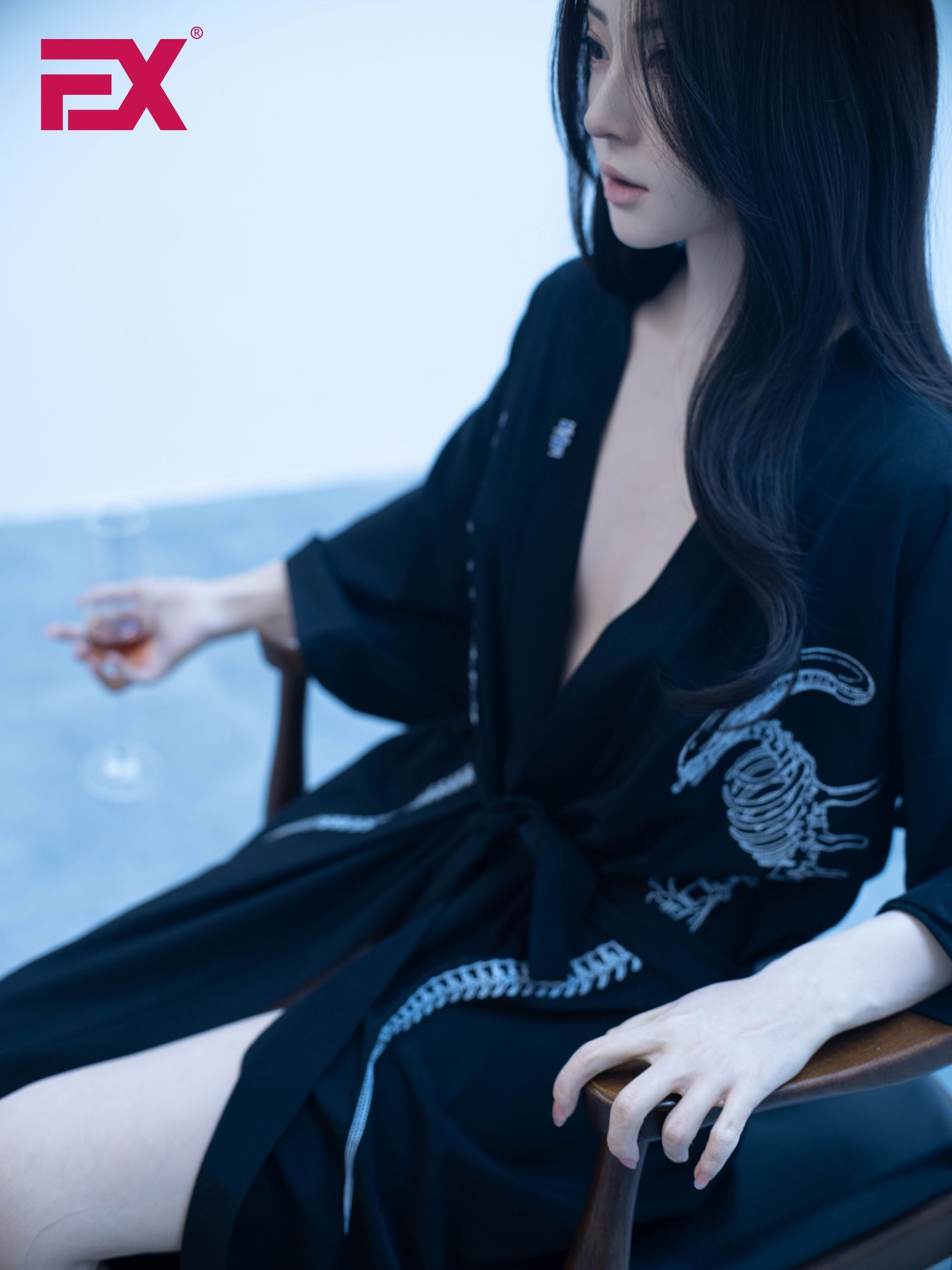 Jie Clone bambola del sesso (EXDoll 166 cm Coppa B #Exclone Silicone)