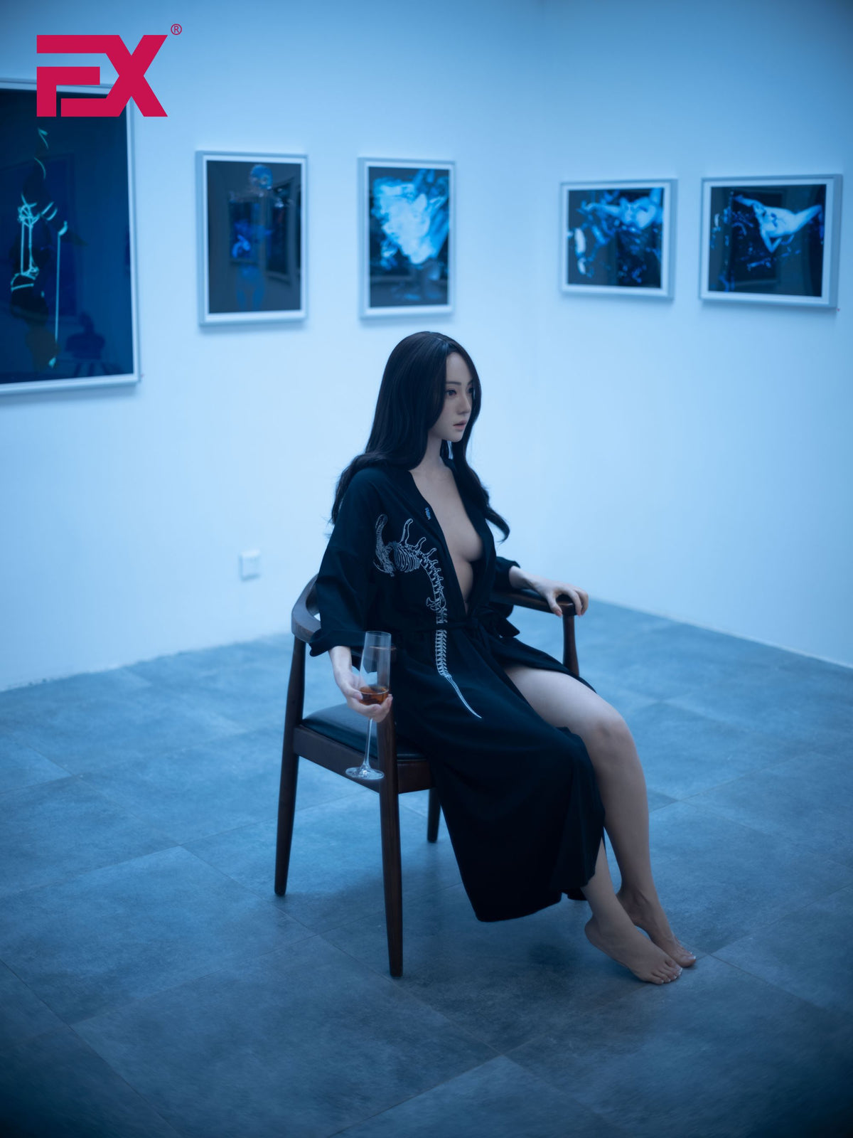 Jie Clone bambola del sesso (EXDoll 166 cm Coppa B #Exclone Silicone)