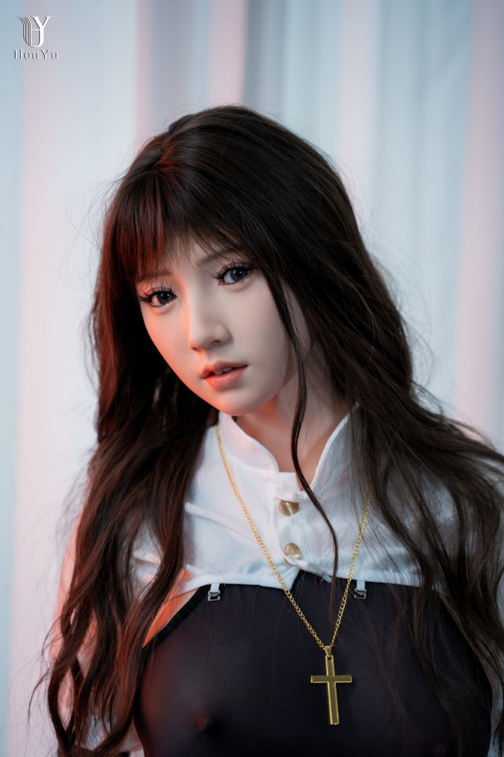 poupée sexuelle Elle (Poupée HouYu 158cm Bonnet D Silicone)