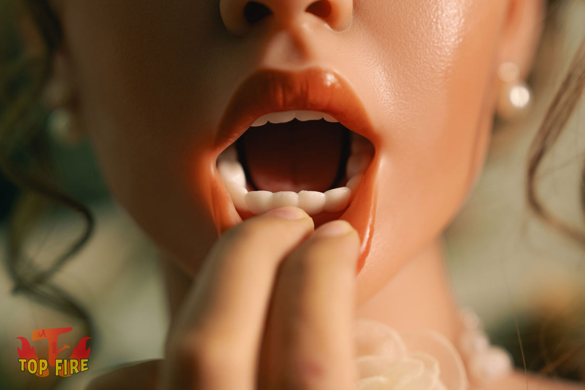 Casey bambola del sesso (Top Fire Doll 158 cm Coppa D T41 Silicone)