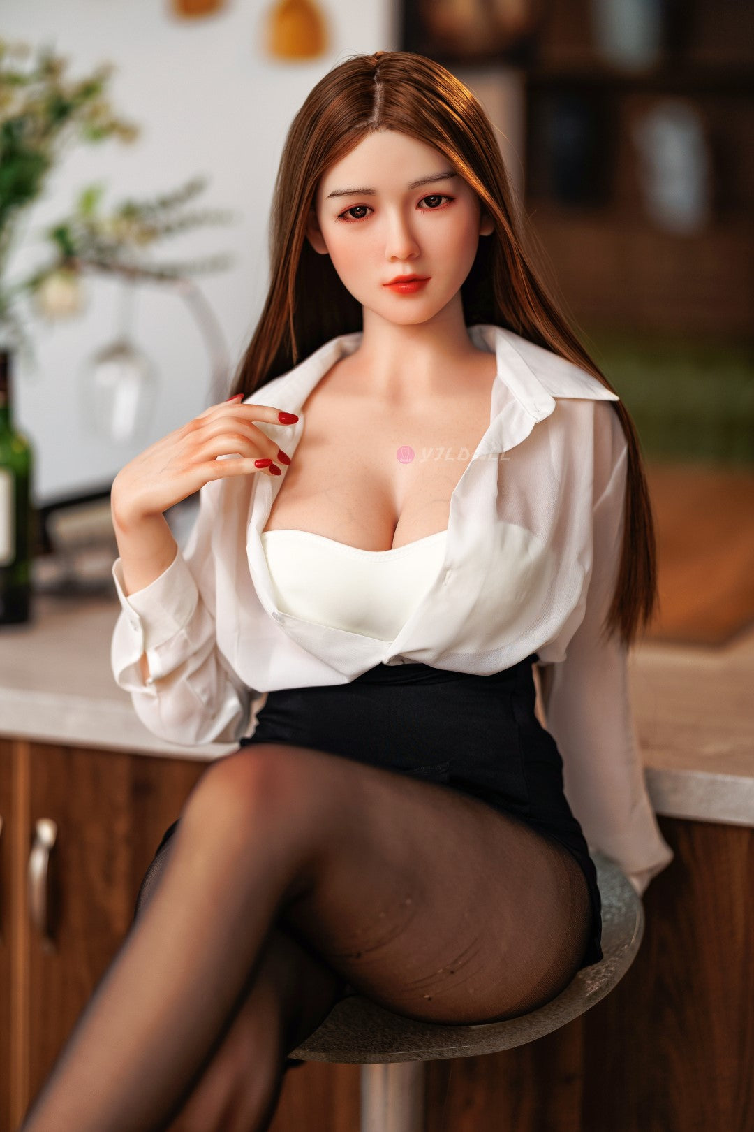 Parvati poupée sexuelle (YJL Doll 163 cm F-Cup #805 TPE + Silicone)