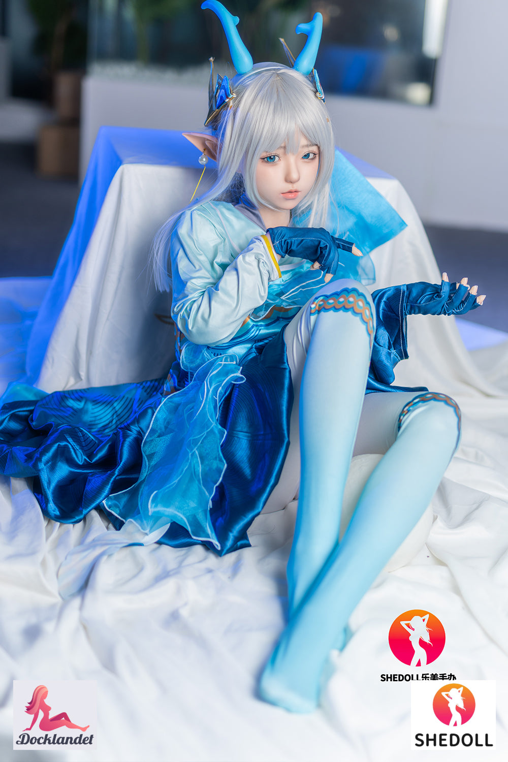 Aileen poupée sexuelle (SHEDOLL Bonnet D 148 cm #SH087 2.0 Silicone)